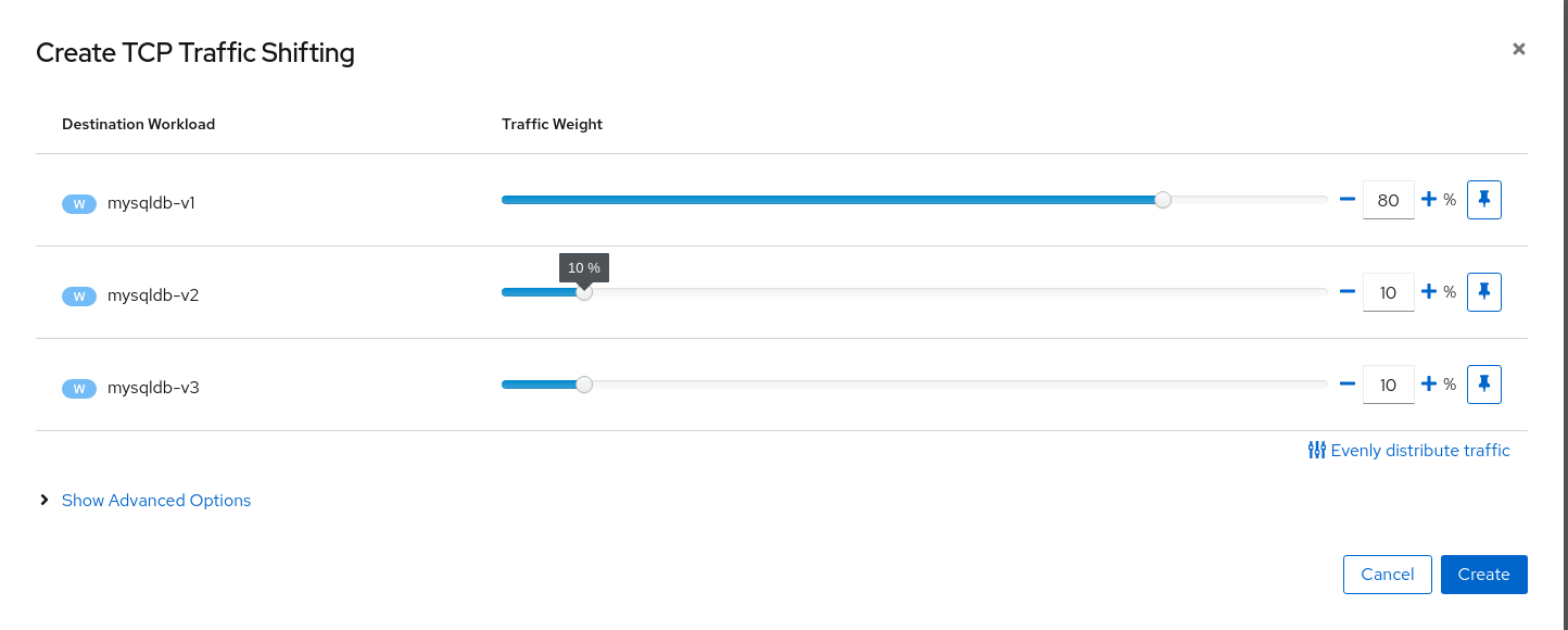 TCP Split Traffic